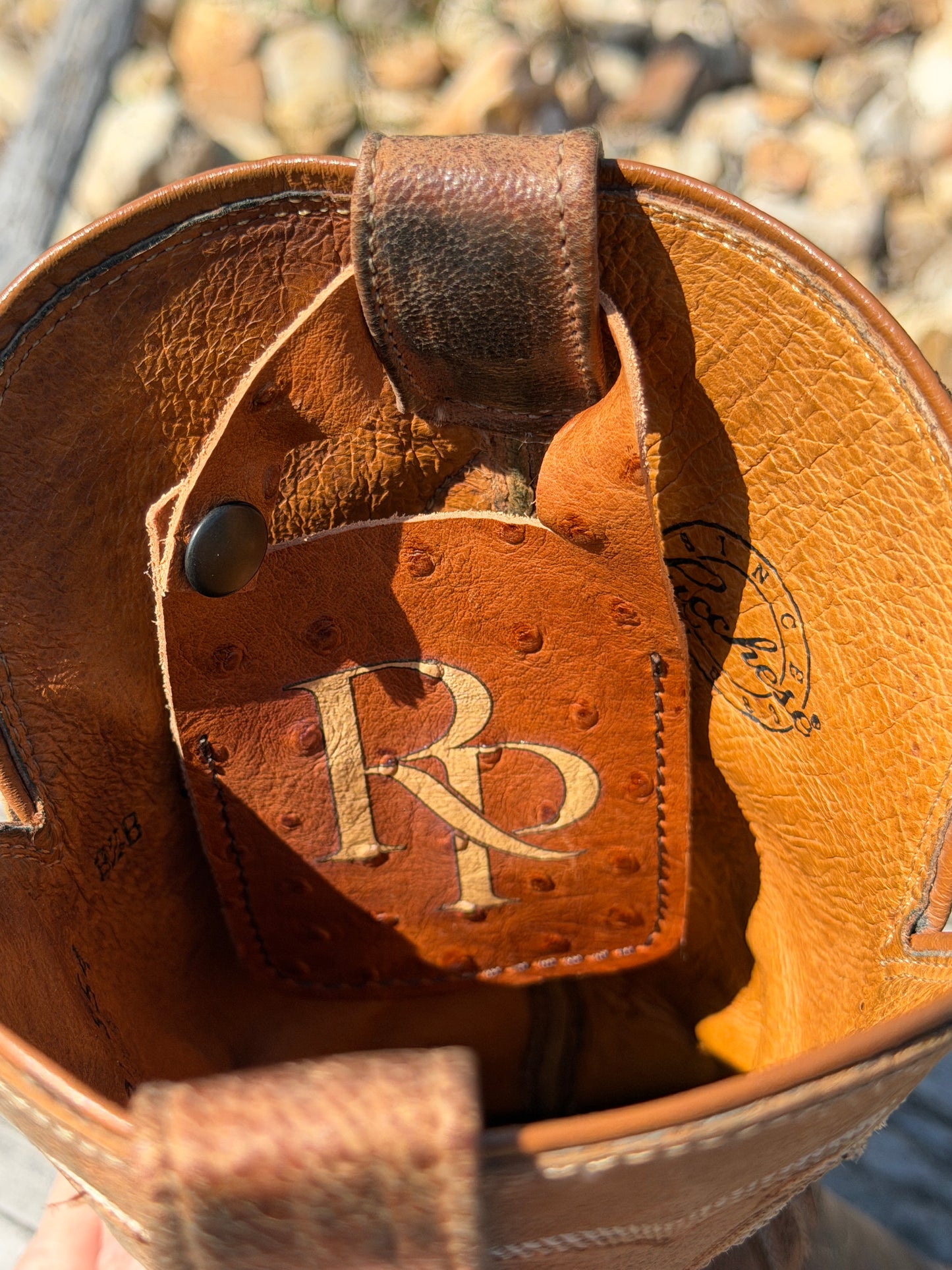 Boot Wallet - Western Slim Card Holder