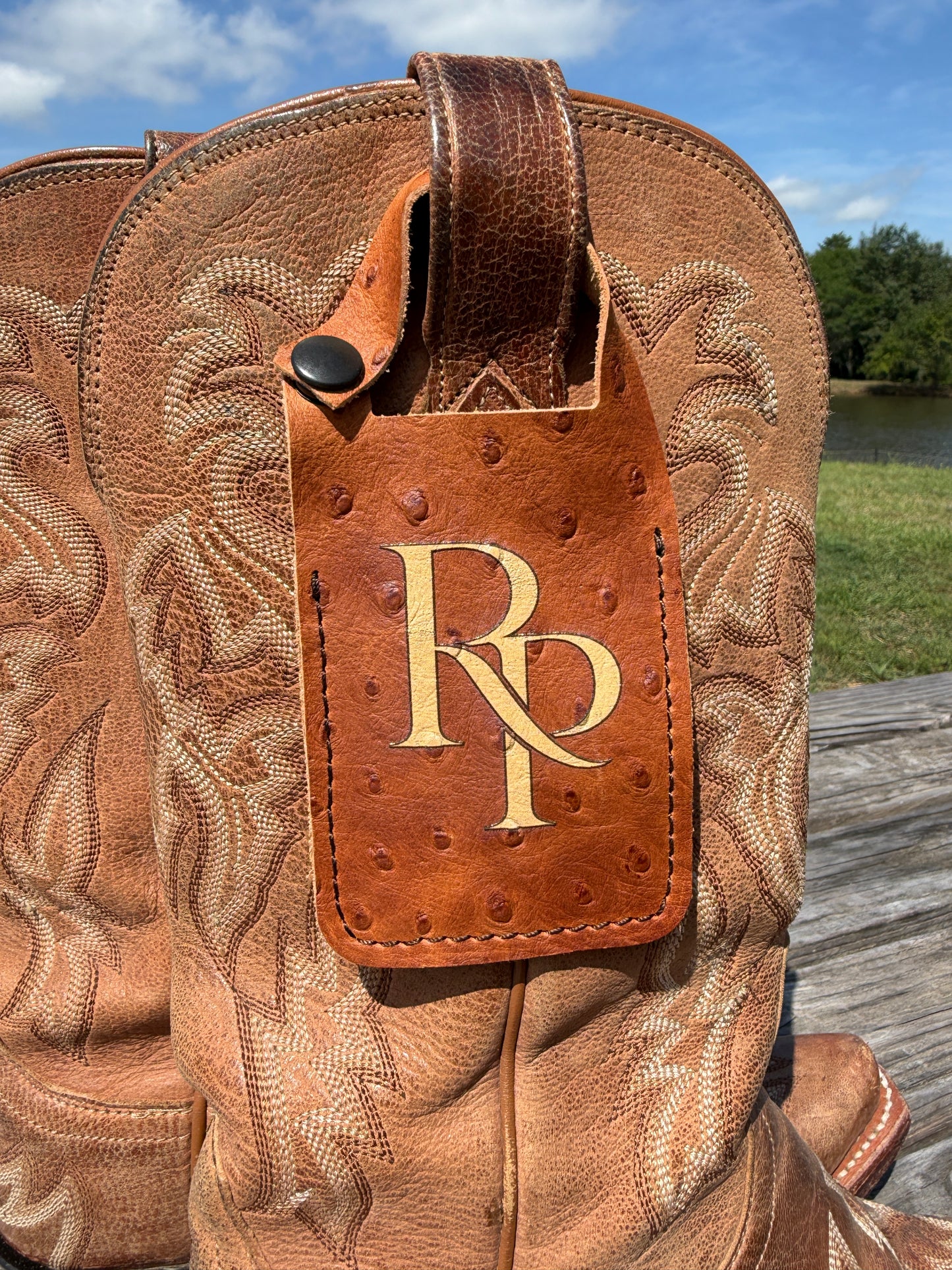 Boot Wallet - Western Slim Card Holder
