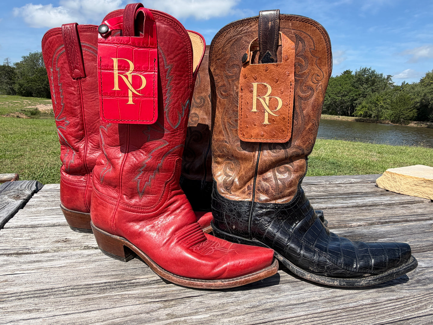 Boot Wallet - Western Slim Card Holder