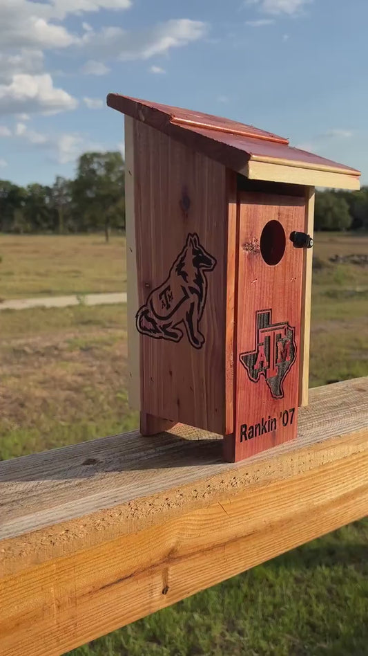 Cedar Bird House